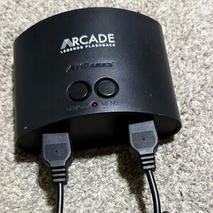 Arcade Legends Flashback Mini Console 50 Games- Black
